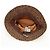 Cappello bucket in nylon marrone Auth 158572M di BOTTEGA VENETA - vista 8