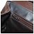 Céline Borsa a Spalla CELINE Circle in Pelle Marrone Oro Auth 171061A D'oro - vista 23