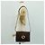 Céline Borsa a Spalla CELINE Circle in Pelle Marrone Oro Auth 171061A D'oro - vista 24
