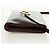 Céline Borsa a Spalla CELINE Circle in Pelle Marrone Oro Auth 171061A D'oro - vista 4