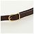 Céline Borsa a Spalla CELINE Circle in Pelle Marrone Oro Auth 171061A D'oro - vista 8