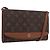 LOUIS VUITTON Borsa a Spalla Monogram Bordeaux 24 M51798 LV Auth ka2545 Monogramma