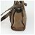 Chloé Chloe Edith Handtasche Leder 2-Wege Braun Silber Authentisch hk3383 - Ansicht 3