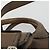 Chloé Chloe Edith Handtasche Leder 2-Wege Braun Silber Authentisch hk3383 - Ansicht 9