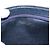 Mini borsa a rullo in tela obliqua Trotter Christian Dior blu Auth fm5122 D'oro Blu navy - vista 11