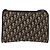 Mini borsa a rullo in tela obliqua Trotter Christian Dior blu Auth fm5122 D'oro Blu navy - vista 2