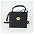 Bolsa de mão GIVENCHY em couro e nylon 2 peças preta Auth bs33378 Preto - vista 2