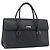 Borsa a mano in pelle nera e argento autentica BURBERRY ep13523 Nero