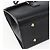 Borsa a mano in pelle nera e argento autentica BURBERRY ep13523 Nero - vista 14