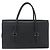 Borsa a mano in pelle nera e argento autentica BURBERRY ep13523 Nero - vista 2