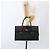 Borsa a mano in pelle nera e argento autentica BURBERRY ep13523 Nero - vista 23