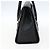 Borsa a mano in pelle nera e argento autentica BURBERRY ep13523 Nero - vista 4