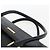 Borsa a mano in pelle nera e argento autentica BURBERRY ep13523 Nero - vista 8