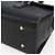 Borsa a mano in pelle nera e argento autentica BURBERRY ep13523 Nero - vista 9
