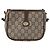 Borsa a Spalla GUCCI GG Plus Supreme PVC Beige Oro Auth bs33461 D'oro - vista 13