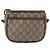 Borsa a Spalla GUCCI GG Plus Supreme PVC Beige Oro Auth bs33461 D'oro - vista 2