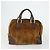 LOEWE Borsa a Mano in Pelle Nylon 2 Set Marrone Bianco Auth bs33357 - vista 2