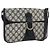 Gucci Borsa a spalla GG Supreme in PVC Blu Navy Oro Auth 173579 D'oro