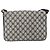 Gucci Borsa a spalla GG Supreme in PVC Blu Navy Oro Auth 173579 D'oro - vista 2