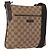 Borsa a Spalla GG Canvas Gucci Beige Argento 122793 Auth 172173