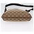 Borsa a Spalla GG Canvas Gucci Beige Argento 122793 Auth 172173 - vista 5