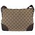 Borsa a Spalla GG Canvas Gucci Beige Argento 114273 Auth bs33435 - vista 2