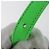 Borsa a spalla Takamini in pelle Chrome Hearts verde argento autentica 165377SM - vista 10