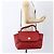 Borsa MCM in pelle rossa e oro Auth bs33111 Rosso D'oro - vista 26