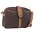 Céline CELINE Macadam Canvas Schultertasche aus PVC-Leder Braun Gold Auth 172285 Golden