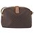 Céline CELINE Macadam Canvas Schultertasche aus PVC-Leder Braun Gold Auth 172285 Golden - Ansicht 2