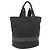 Borsa a mano FENDI in nylon nero e oro Auth fm5150 D'oro