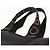 Borsa a mano FENDI in nylon nero e oro Auth fm5150 D'oro - vista 8
