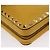 Borsa a Spalla Rock Studs in Pelle Giallo Oro Auth BA10807 di Gianni Versace D'oro - vista 14