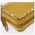 Borsa a Spalla Rock Studs in Pelle Giallo Oro Auth BA10807 di Gianni Versace D'oro - vista 15