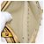 Borsa a Spalla Rock Studs in Pelle Giallo Oro Auth BA10807 di Gianni Versace D'oro - vista 21