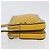 Borsa a Spalla Rock Studs in Pelle Giallo Oro Auth BA10807 di Gianni Versace D'oro - vista 4