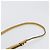 Borsa a Spalla Rock Studs in Pelle Giallo Oro Auth BA10807 di Gianni Versace D'oro - vista 8