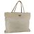 Borsa Tote PRADA Nylon Beige Argento Auth 173539