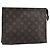 LOUIS VUITTON Poche Toilette Monogram 26 M47542 LV Auth ep13470 Monogramma