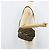 Borsa a Spalla in Tela Trotter Christian Dior Blu Navy Oro Auth 173214 D'oro - vista 20