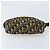Borsa a Spalla in Tela Trotter Christian Dior Blu Navy Oro Auth 173214 D'oro - vista 5