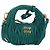 Borsa a Spalla Miu Miu Matelassé Micro Hobo in Pelle Verde Oro Auth 168972SM D'oro