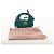 Borsa a Spalla Miu Miu Matelassé Micro Hobo in Pelle Verde Oro Auth 168972SM D'oro - vista 12