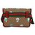 GUCCI GG Supreme Web Sherry Line Marsupio PVC Beige Oro 647817 Auth 173178M D'oro - vista 2