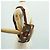 GUCCI GG Supreme Web Sherry Line Marsupio PVC Beige Oro 647817 Auth 173178M D'oro - vista 25