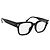 OCCHIALI DA SOLE LOUIS VUITTON Optical LV Escape Bluray Plastica Z1597E Auth 173136M Nero