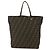 FENDI Zucca Canvas Tote Bag Braun Schwarz Auth 173613 - Ansicht 13