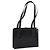 Borsa Tote Gancini in pelle nera e oro Salvatore Ferragamo Auth fm5152 Nero D'oro