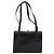 Borsa Tote Gancini in pelle nera e oro Salvatore Ferragamo Auth fm5152 Nero D'oro - vista 2