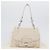 Borsa a mano One Belt in pelle bianca e argento di Salvatore Ferragamo Auth am10782 Bianco - vista 12